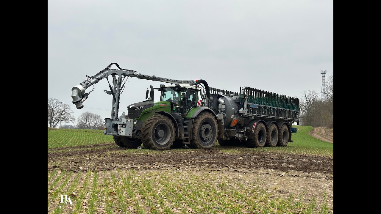 Gigantische Gülle-Technik! | Zwei Fendt 1050 | Das neue Kumm KTR 32 Titan & Samson PG 35 | 2x 36m