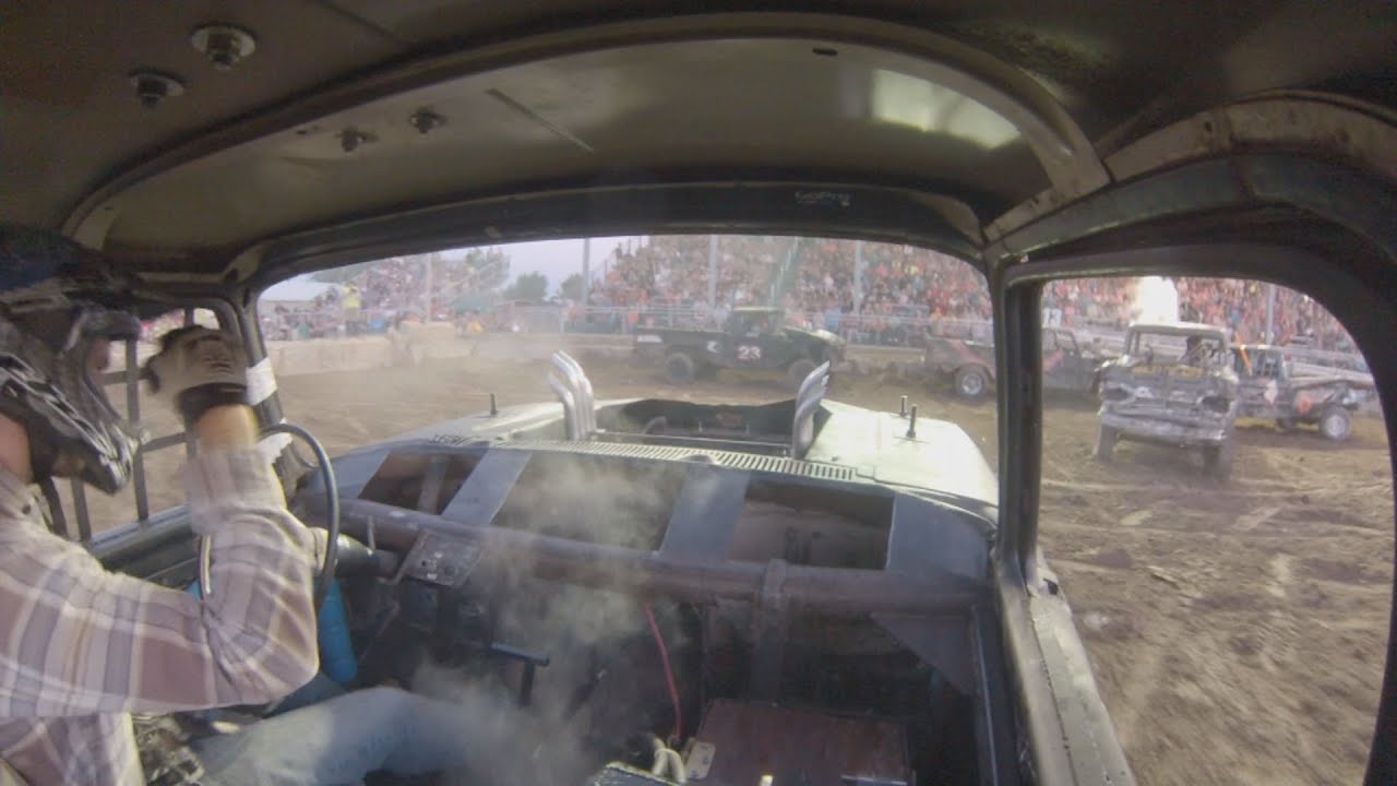 Demo Derby Pine City Trucks Friday 2013 Gopro