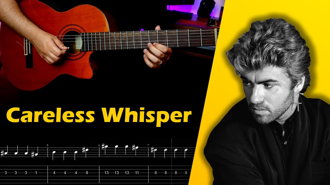 Learn the iconic Careless Whisper guitar tabs effortlessly