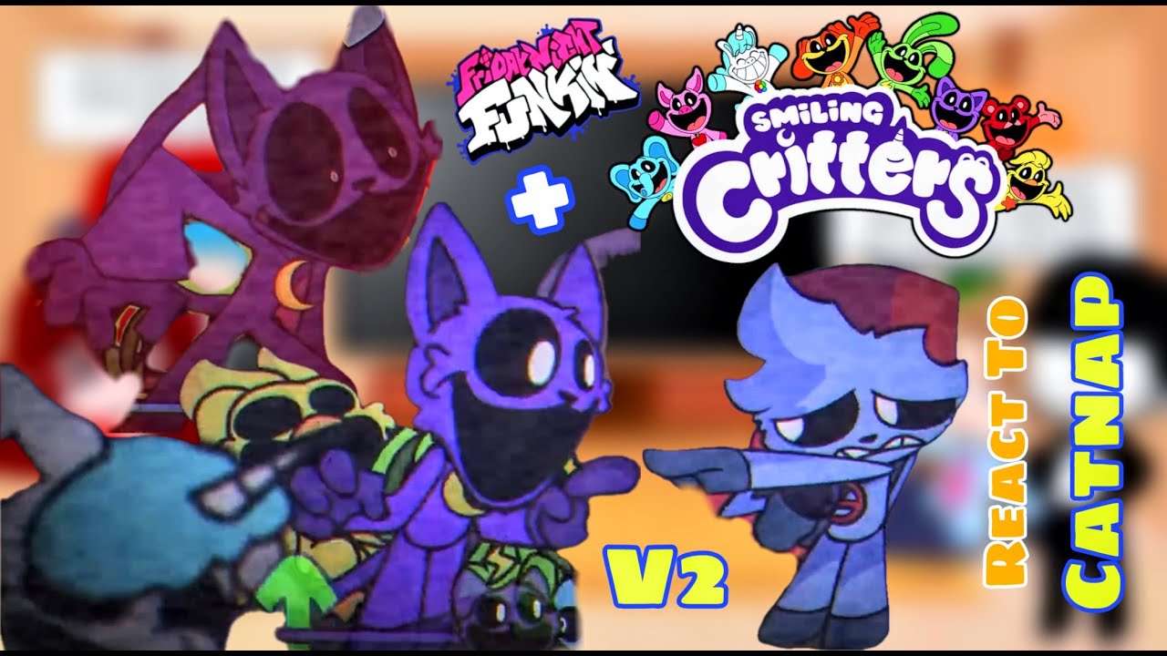 Catnap V2 || Fnf To Poppy Playtime Chapter 3 Smiling Critters (FNF/VHS Horror)