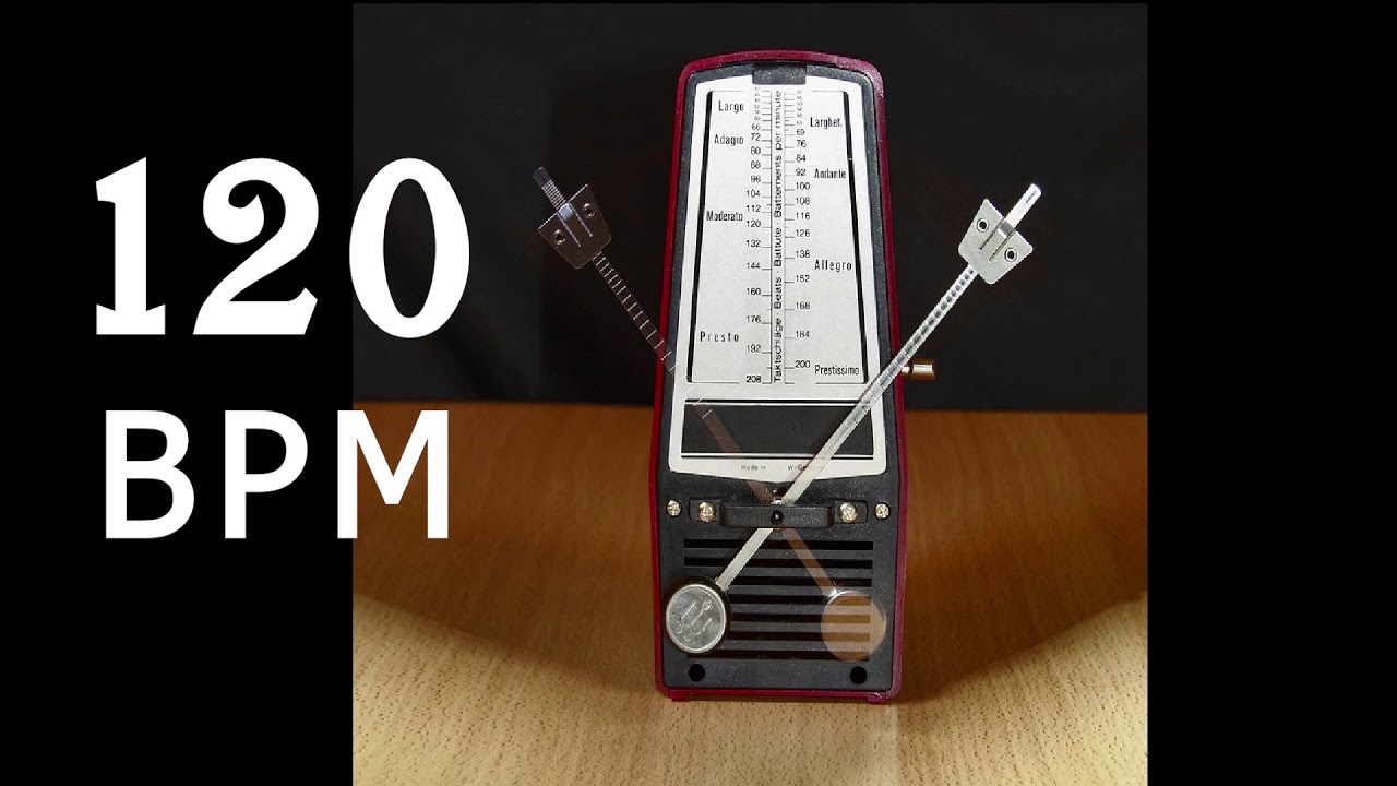 METRONOME 120 BPM COWBELL SOUND