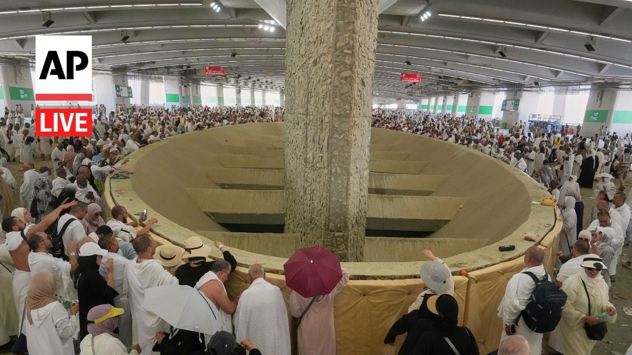 Hajj 2026 LIVE: Stoning of the devil ritual on first day of Eid al-Adha