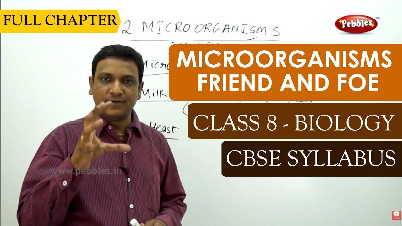 Microorganisms Friend and Foe full lesson | Biology | Class 8 | CBSE Syllabus