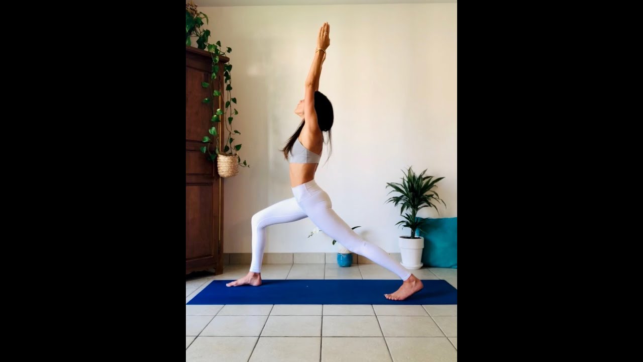 Anjaneyasana (fente basse) - Ashta Chandrasana (fente haute) - Yogalie X Tayrona Yoga