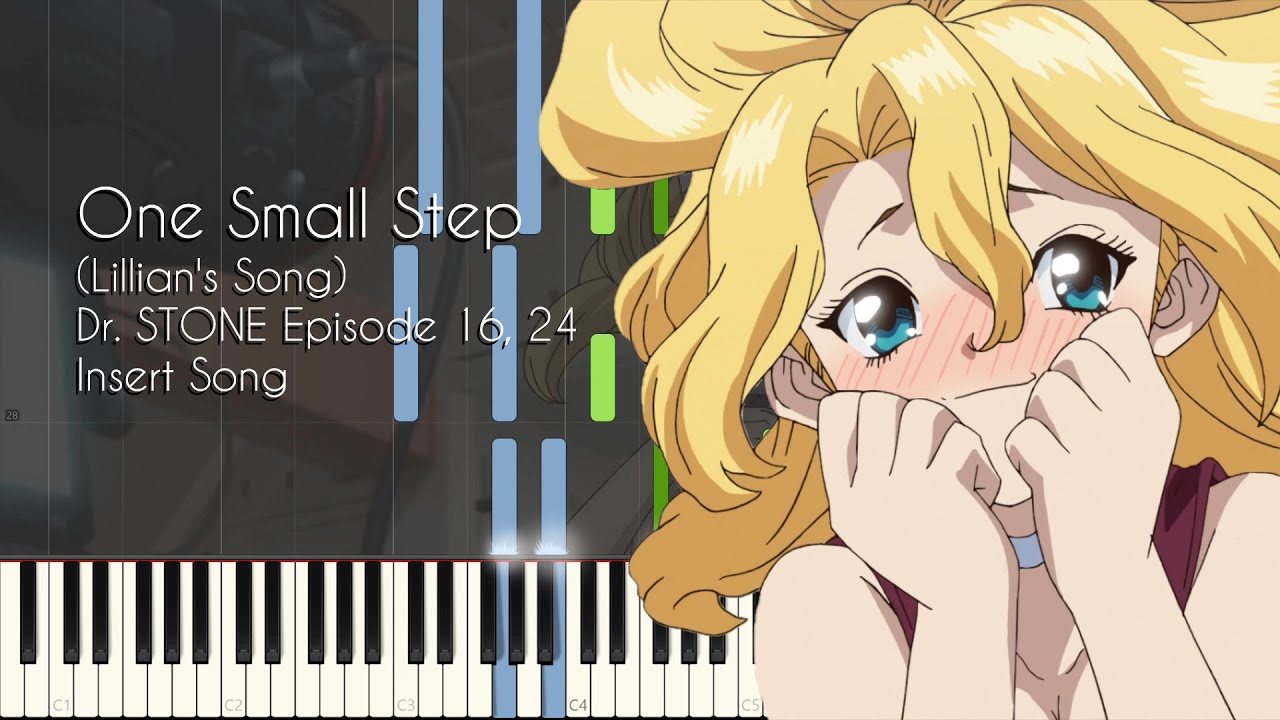 One Small Step (Lillian's Song) Episode 24 Version - Dr. STONE Episode 16, 24 Insert Song - Piano