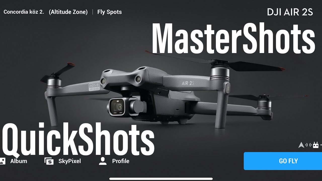 DJI AIR 2 S QuickShots és Mastershot - Drone Hungary - Drón teszt