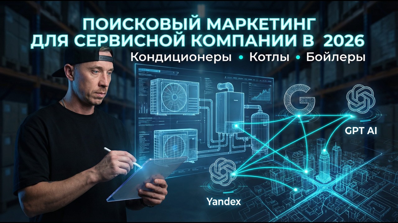 Стать лидером в нише монтажа отопления и кондиционеров за 12 месяцев: Маркетинговый план на 2026