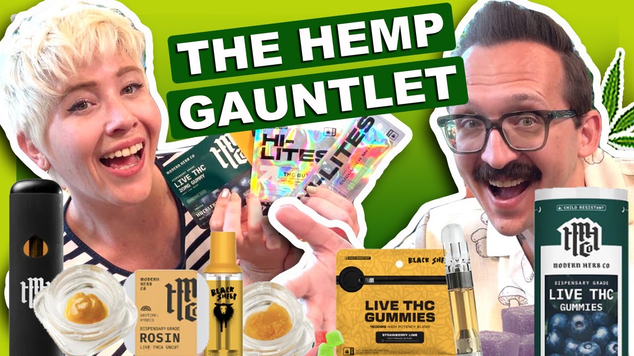THE HEMP GAUNTLET 🏆 10+ Hemp Products Back-to-Back!