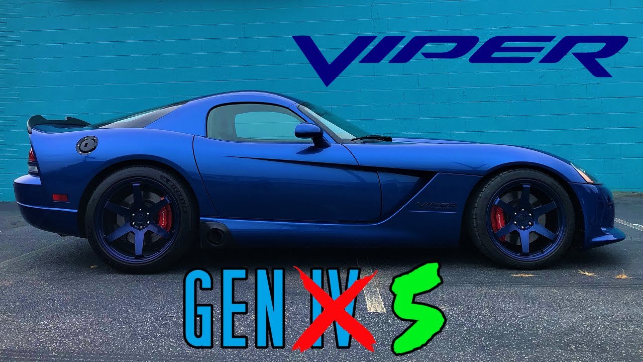 Gen 4 to Gen 5 Reveal | Dodge Viper Front Bumper Conversion