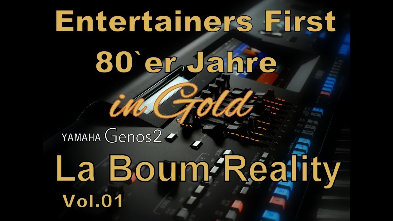 YAMAHA Genos2 80er Jahre in Gold Vol.01 Richard Sanderson Reality La Boum www.AndreSchurna.de