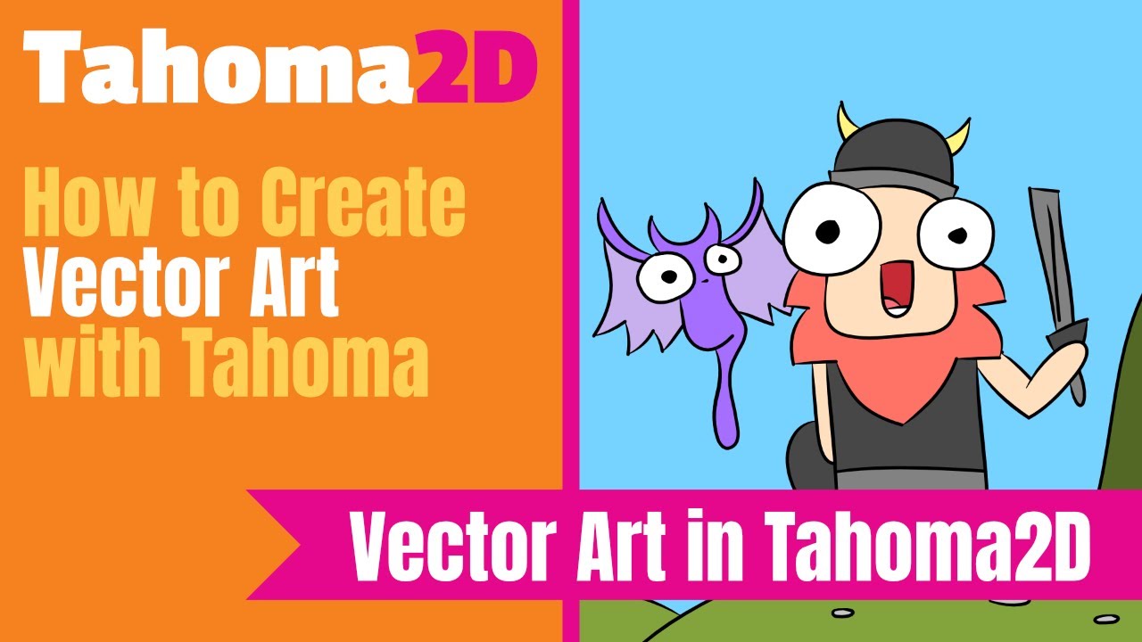 Vector Art in Tahoma2D - Character Designs