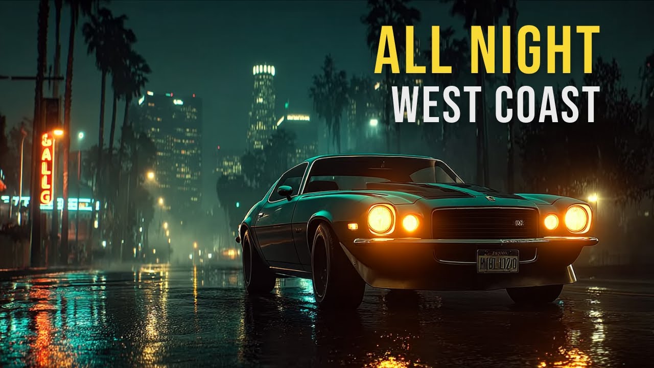 West Coast Hip Hop Mix 2026 | Night Drive LA Vibes | 