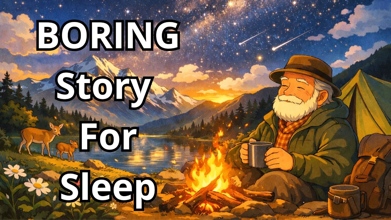 A Grandfather Remembers His Childhood in the Mountains | BORING Story For Sleep