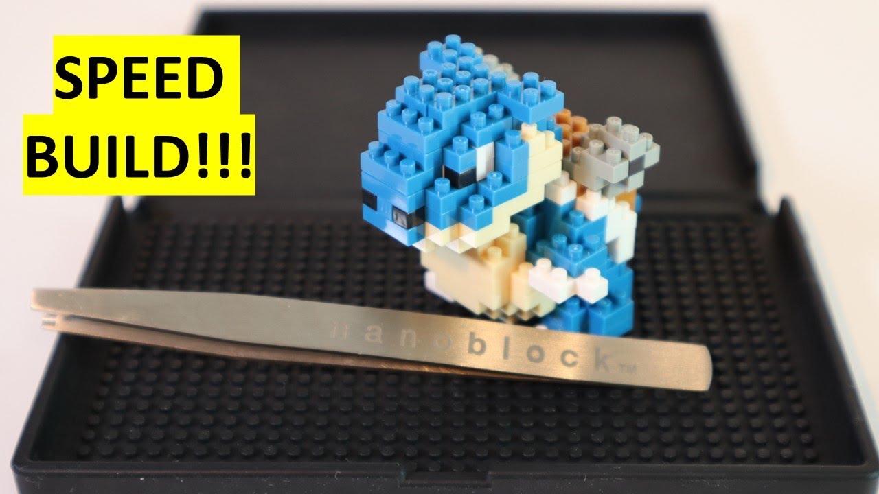 Blastoise Pok&eacute;mon Nanoblock Speed Build (NBPM_019)