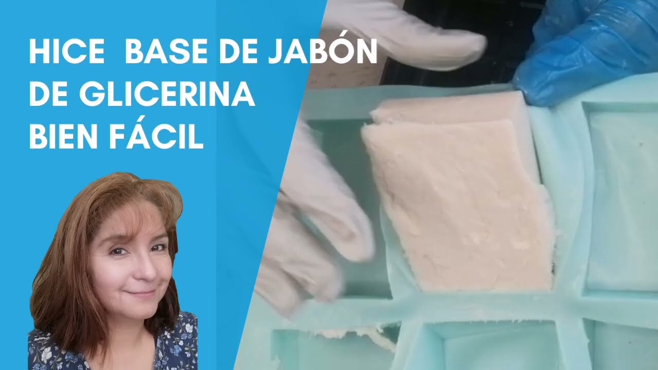 Haz Base de Jabón de Glicerina bien fácil SIN azúcar ni alcohol