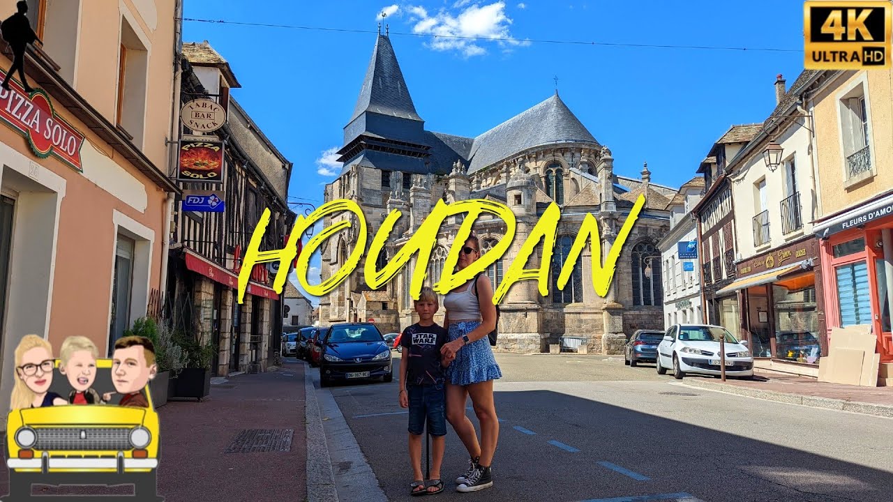 Houdan 🇫🇷 France Walking Tour