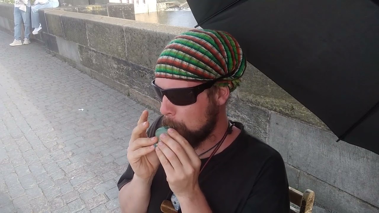 Adeste fideles, okarina from Charles bridge