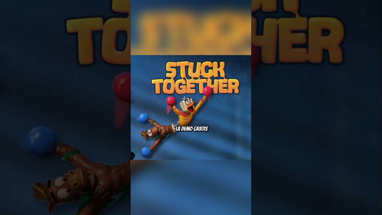 Juga gratis en steam a este nuevo juego cooperativo - Stuck Together !