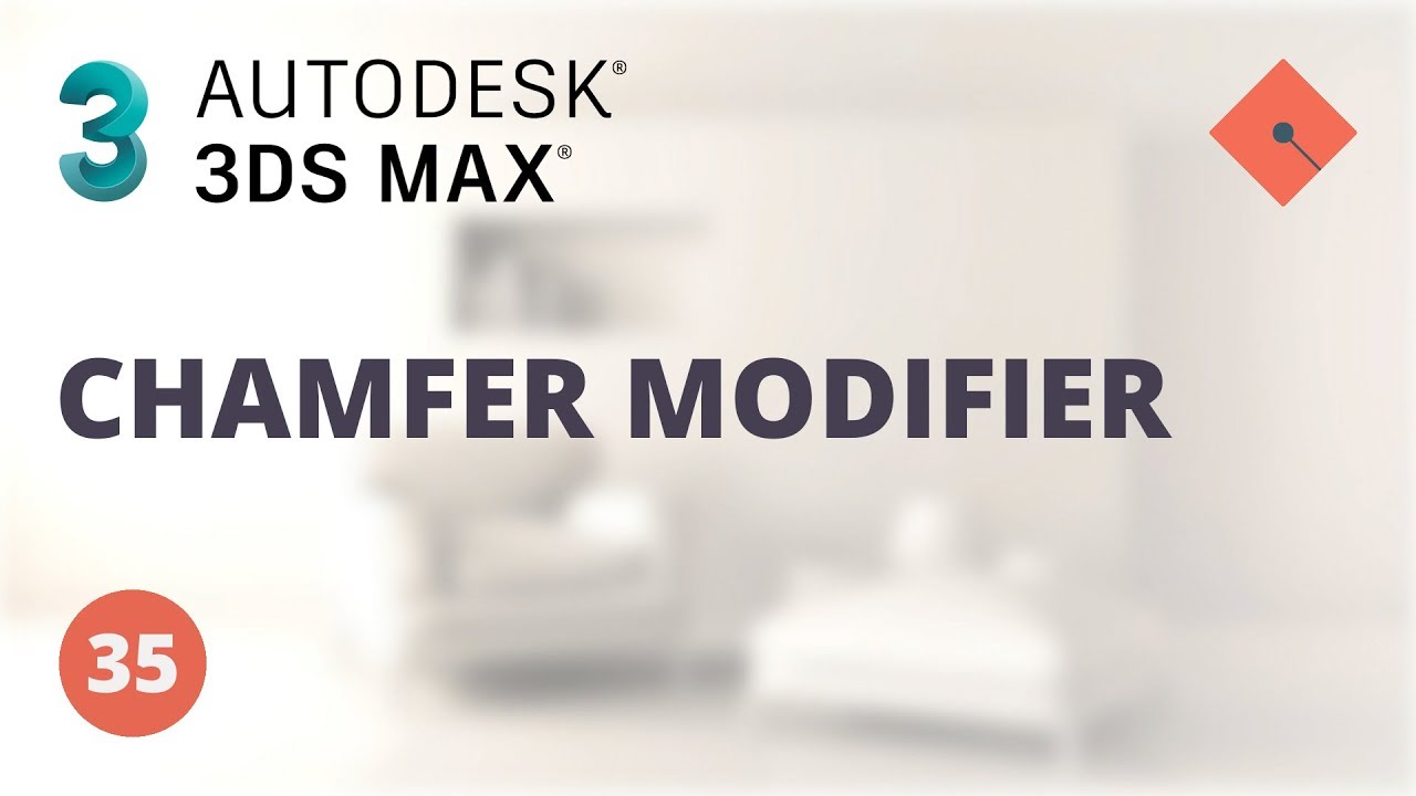 3ds Max Dersleri #35 | Chamfer Modifier