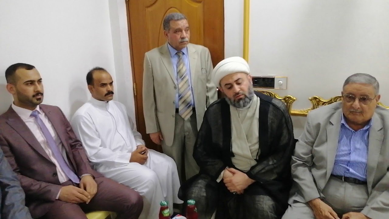 مشيه خطوبه لعشرات خفاجه ال المختار وبحضور جمع غفير من سادات ومشايخنه ووجهاء النجف الاشرف..