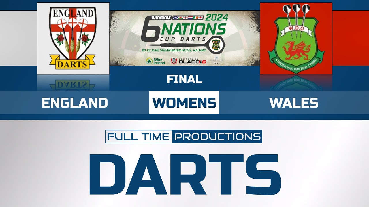 Winmau 6 Nations Cup 2024 - Women's - Final - England vs Wales