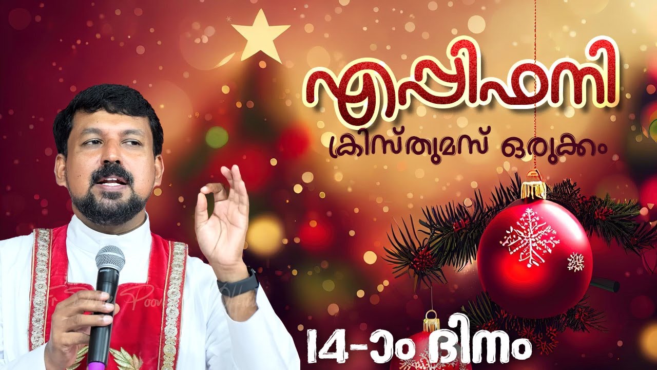 എപ്പിഫനി Day 14 - ക്രിസ്തുമസ് ഒരുക്കം | Fr. Daniel Poovannathil #christmas