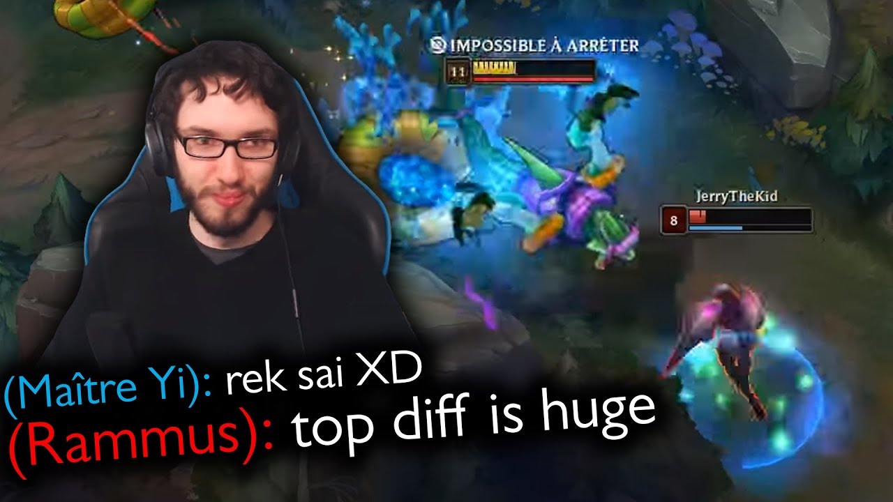 Ils ont sous-estimé ma Rek'Sai top, j'ai été obligé de les punir