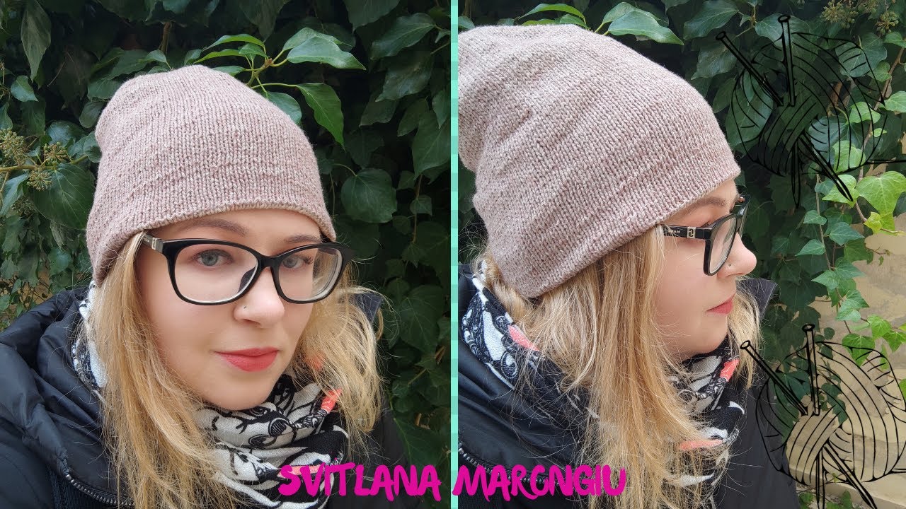 Cuffia Double Face ai ferri - Cuffia Facile e Veloce
