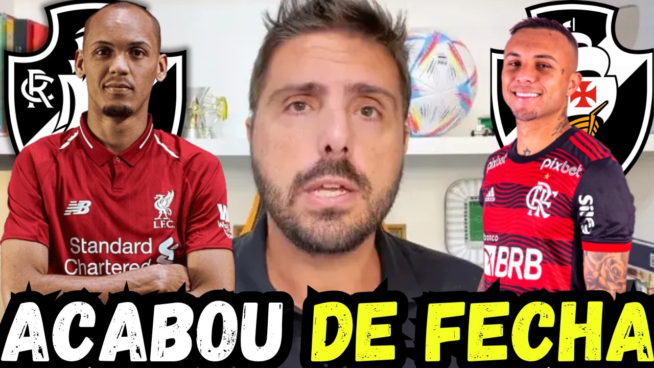 🚨URGENTE🚨FECHOU! VASCO ACERTA COM 2 GRANDES REFOR&Ccedil;OS NESSE DOMING&Atilde;O!