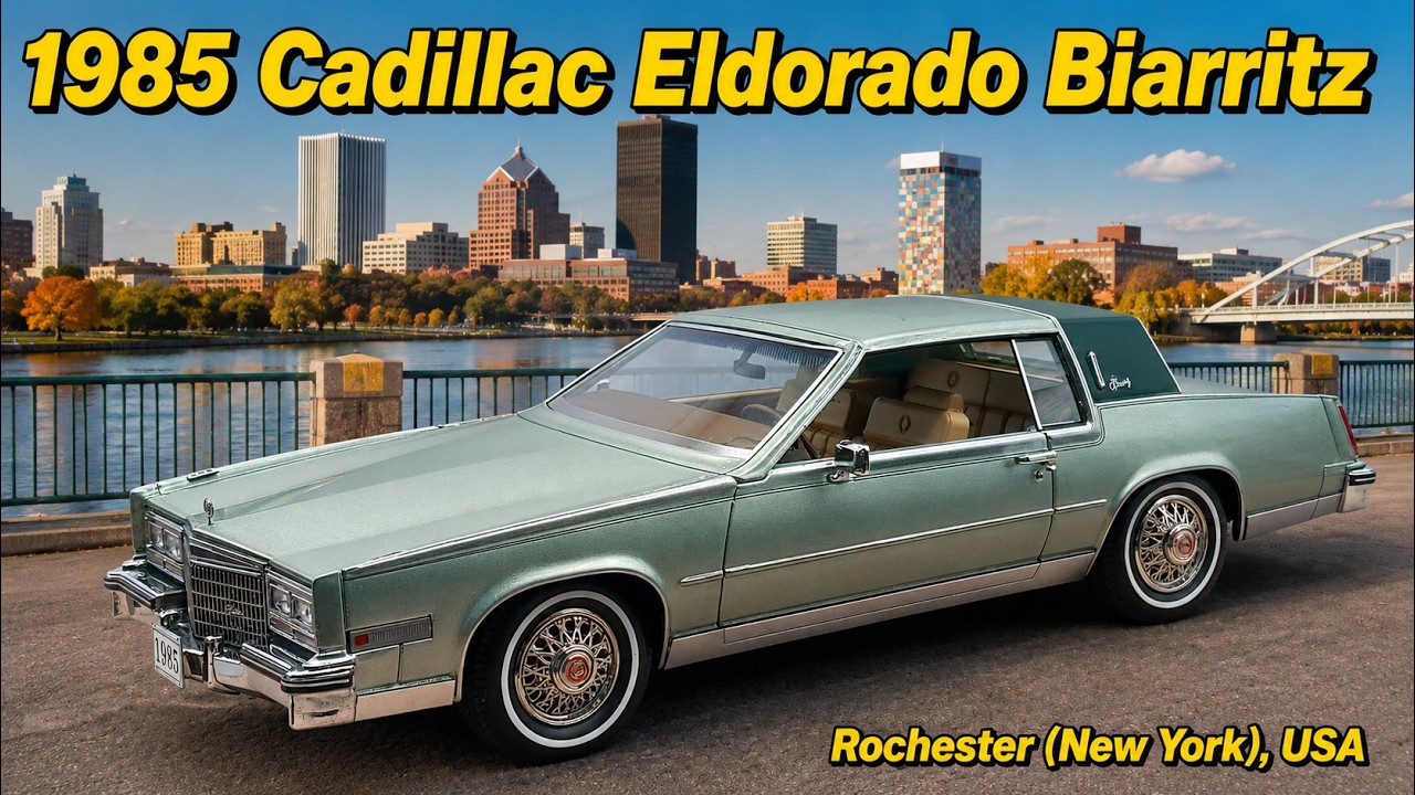 1985 Cadillac Eldorado Biarritz resin by Stamp Models