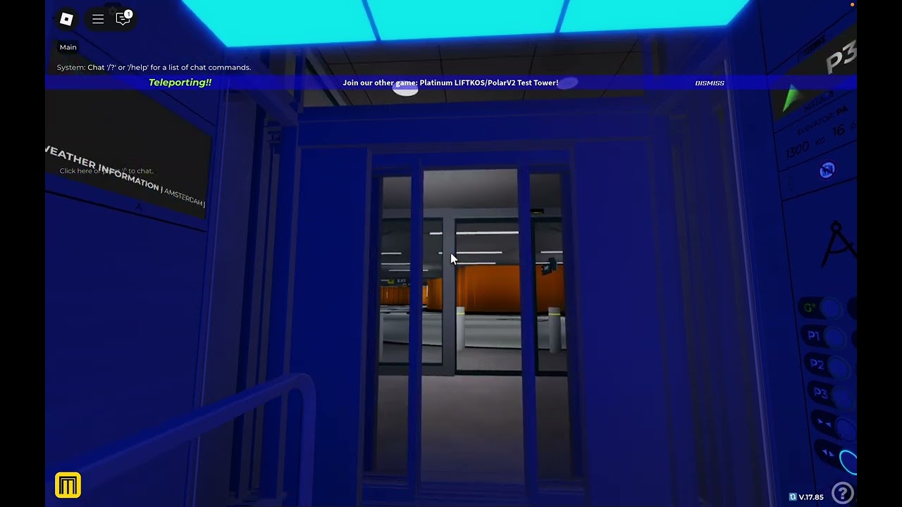 Roblox: Platinum Headquarters Teknikk (Carpark) Elevator