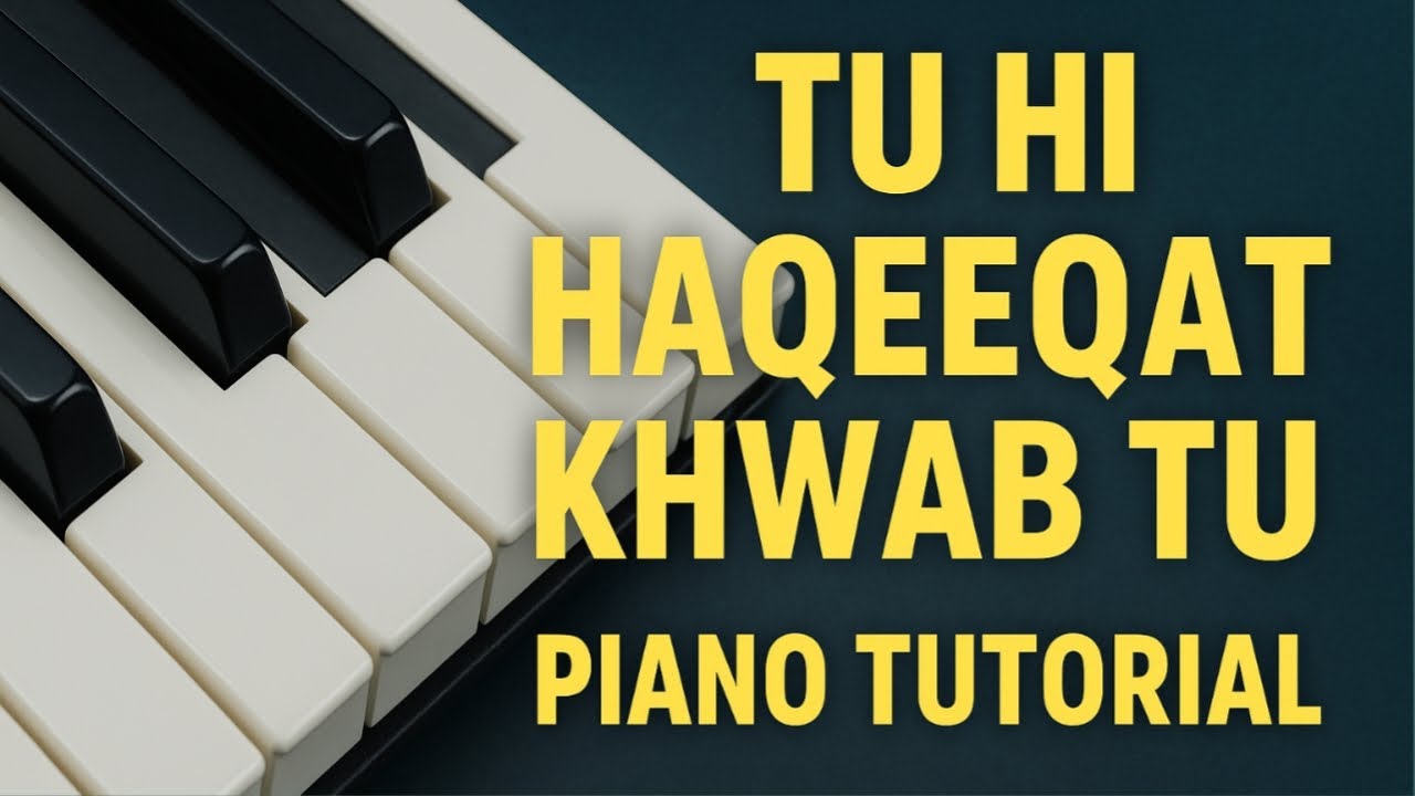 Tu Hi Haqeeqat Khwaab Tu Piano Tutorial with Notes | Tum Mile | Julius Murmu Keyboard
