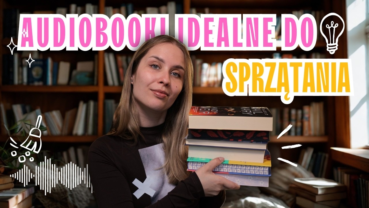 Te audiobooki sprawią, że sprzątanie nie będzie nudne