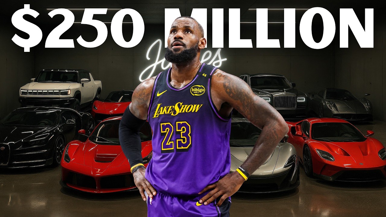 Inside Lebron James $250 Million Insane Car Collection