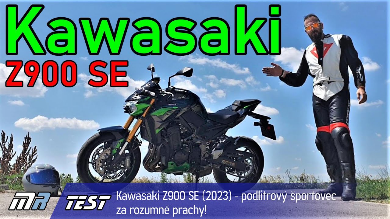 Test Kawasaki Z900 SE (2023) - podlitrový športovec za rozumné prachy! - motoride.sk