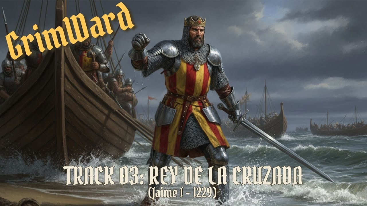 GRIMWARD -03- Rey de la Cruzada (Jaime I 1229) | Hispania Aeterna Vol. 1: LEGADO DE ACERO