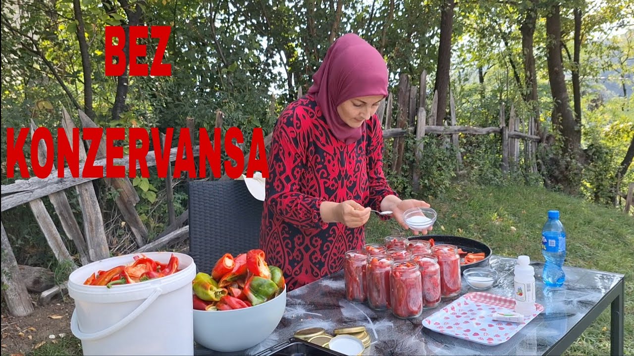 💥KISELE PAPRIKE ZA ZIMNICU💥Godinama ovako spremam i nikad ne mjenjam recept❗️