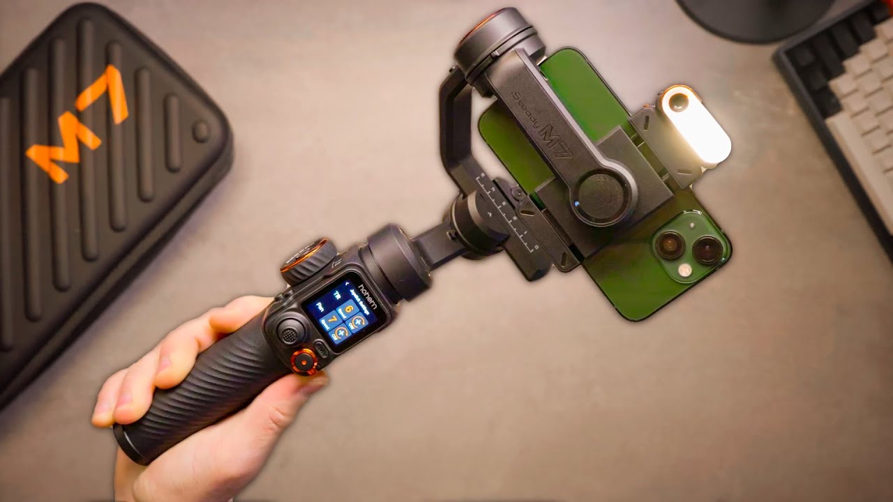 Najbardziej profesjonalny gimbal do telefonu! Hohem Istedy M7