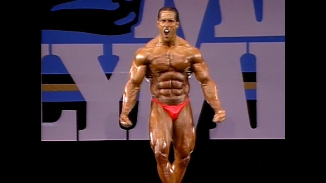 Mike Quinn - Individual Posing Routine - 1990 Mr.Olympia