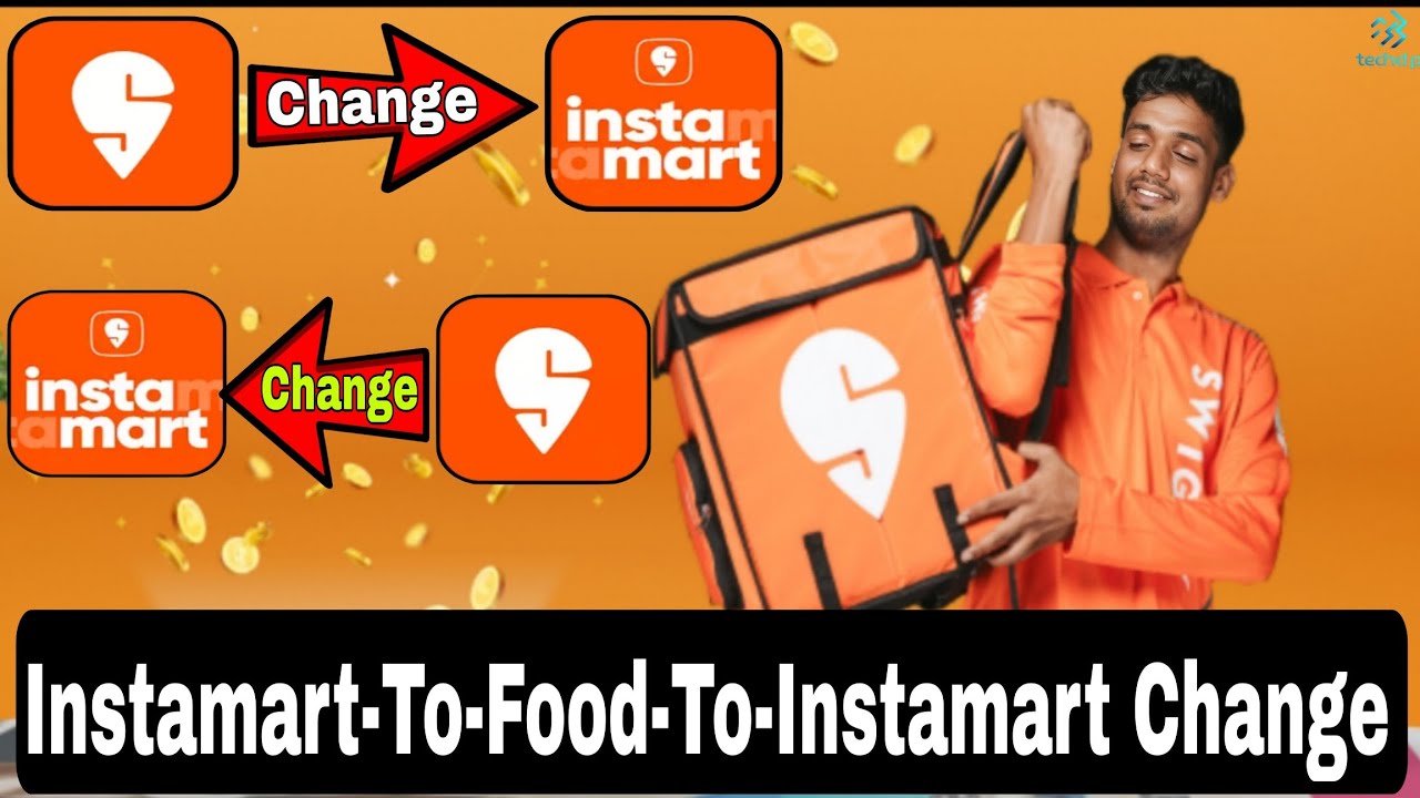 How to change swiggy instamart to food delivery || swiggy food id ko instamart kaise kare