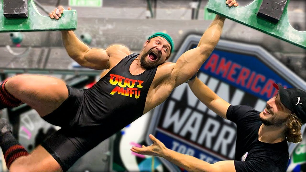 Teaching Powerlifters Do Ninja Warrior feat. Jujimufu & John Haack