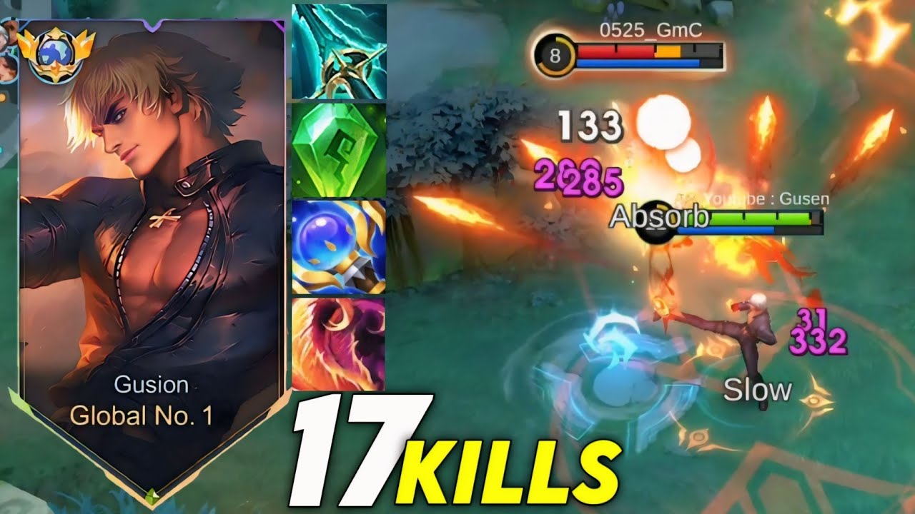 Speed Of Light Gusion Fast Combo🔥 In RankGame!!(Must Watch😱) - Gusion Best Build 2026 ~ MLBB