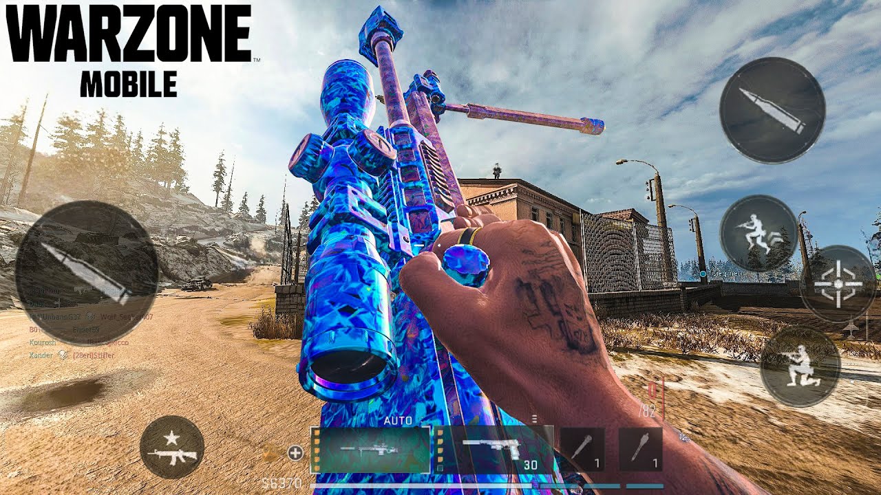 WARZONE MOBILE SD 8 GEN 3 ANDROID 14 GAMEPLAY