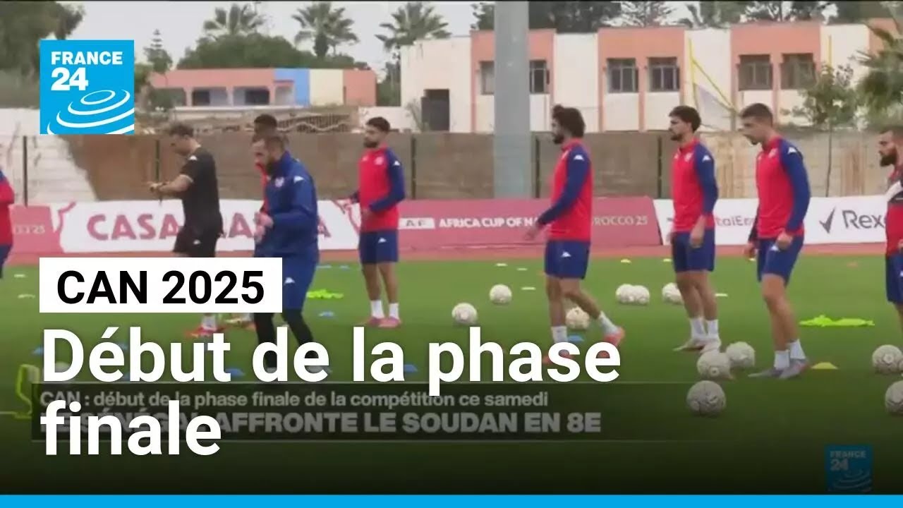 CAN 2025 : la phase finale de la comp&eacute;tition d&eacute;bute ce samedi &bull; FRANCE 24
