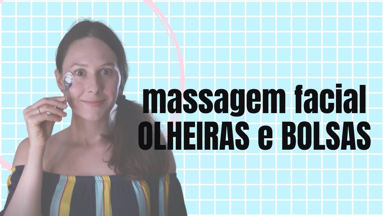 Massagem QUE FUNCIONA para DETONAR OLHEIRAS e BOLSAS