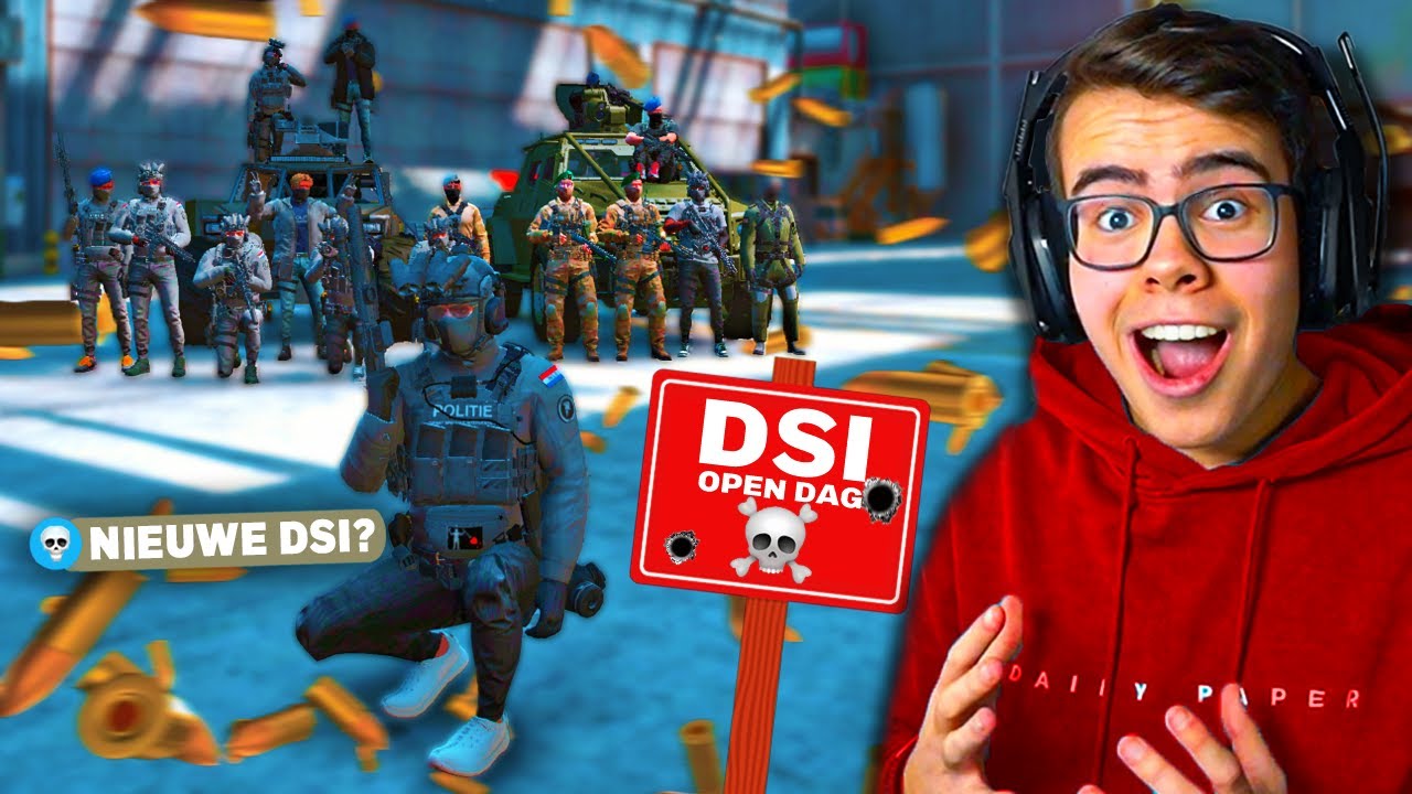 POLITIE & KMAR Aanpakken Op DSI OPEN DAG! 🥲