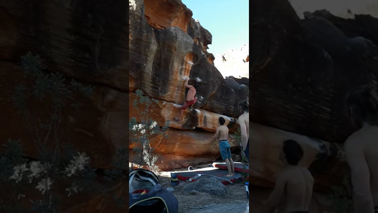 Eye of Sauron, 7c+. Rocklands