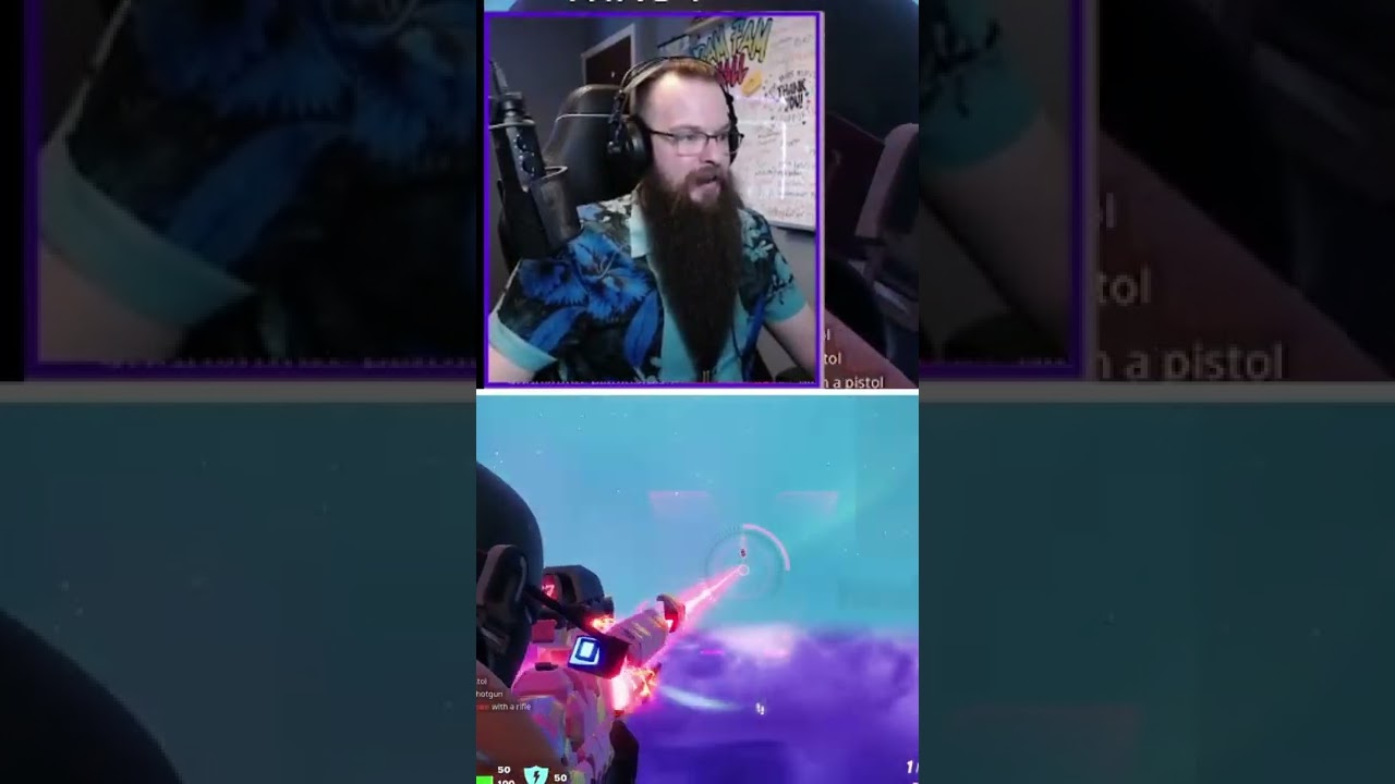 He flew into that one | Fortnite Gameplay on Twitch - Majestic Ram