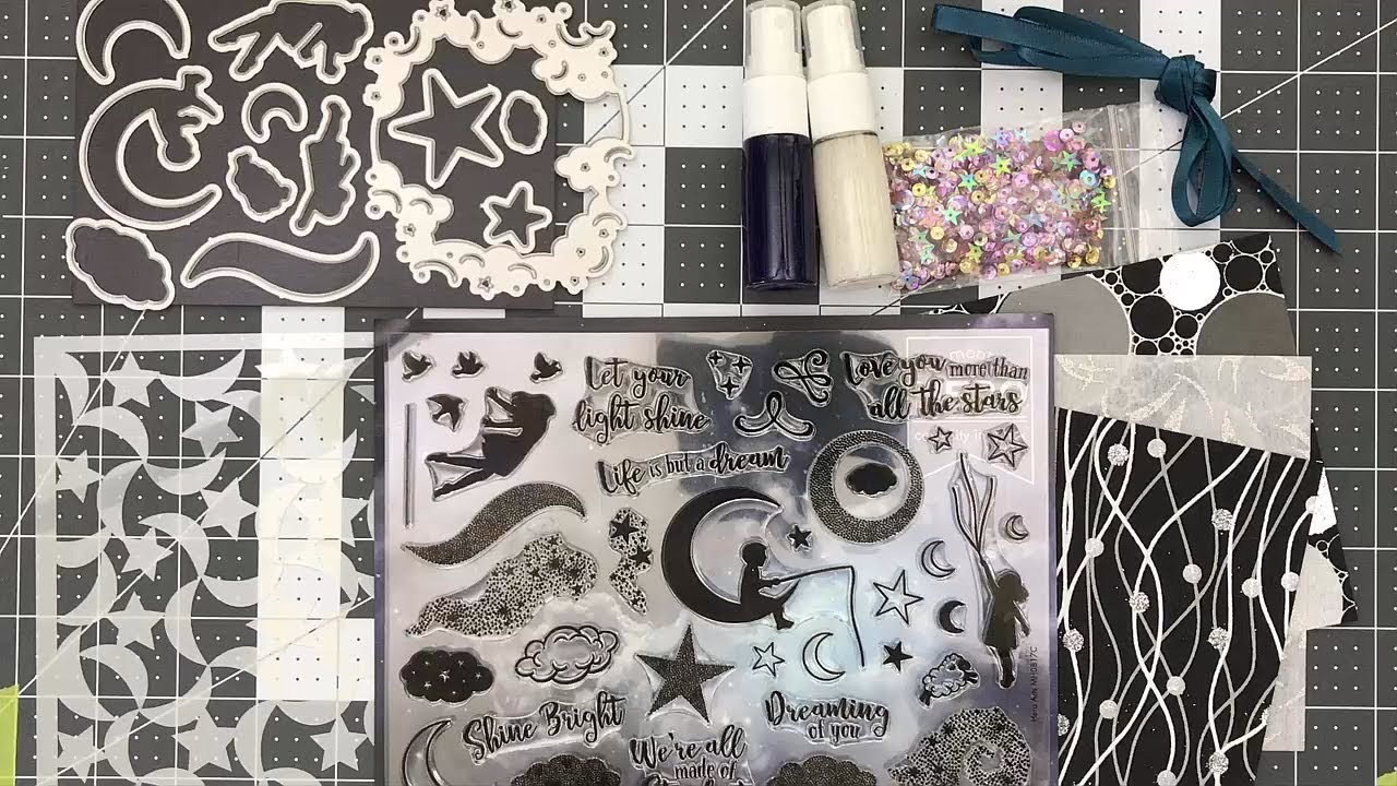 10 Cards - 1 Kit | Hero Arts Monthly Kit Aug 2017 | Part 1