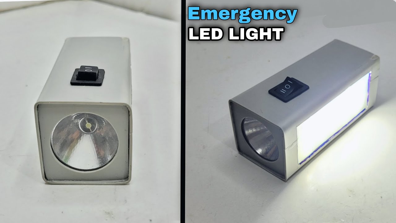 Making an Rechargeable LED Emergency Light || how to make Emergency light kaise banaye ||